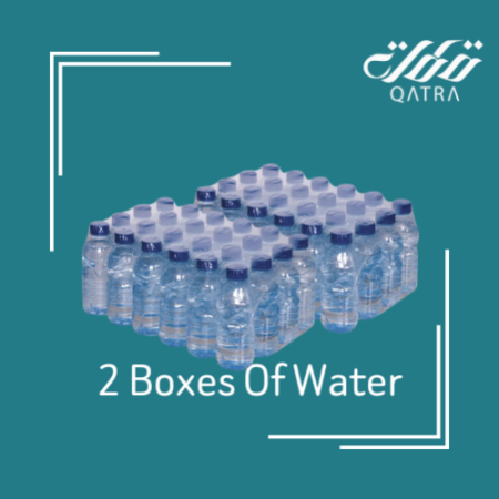 2 boxes of Water